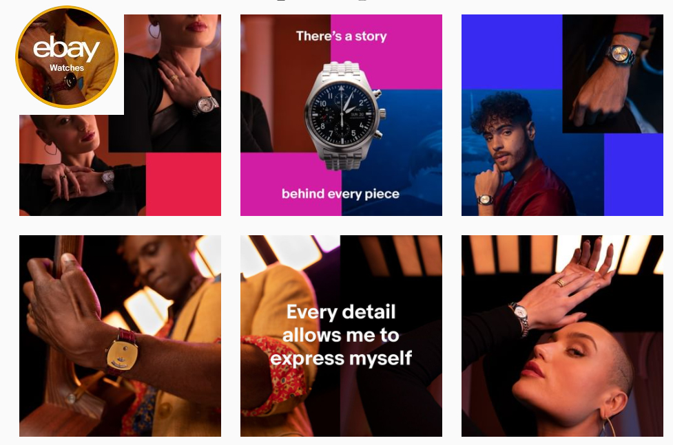 Ebayが高級時計専用の広告をinstagramフィードで初めて開始した 時計通信